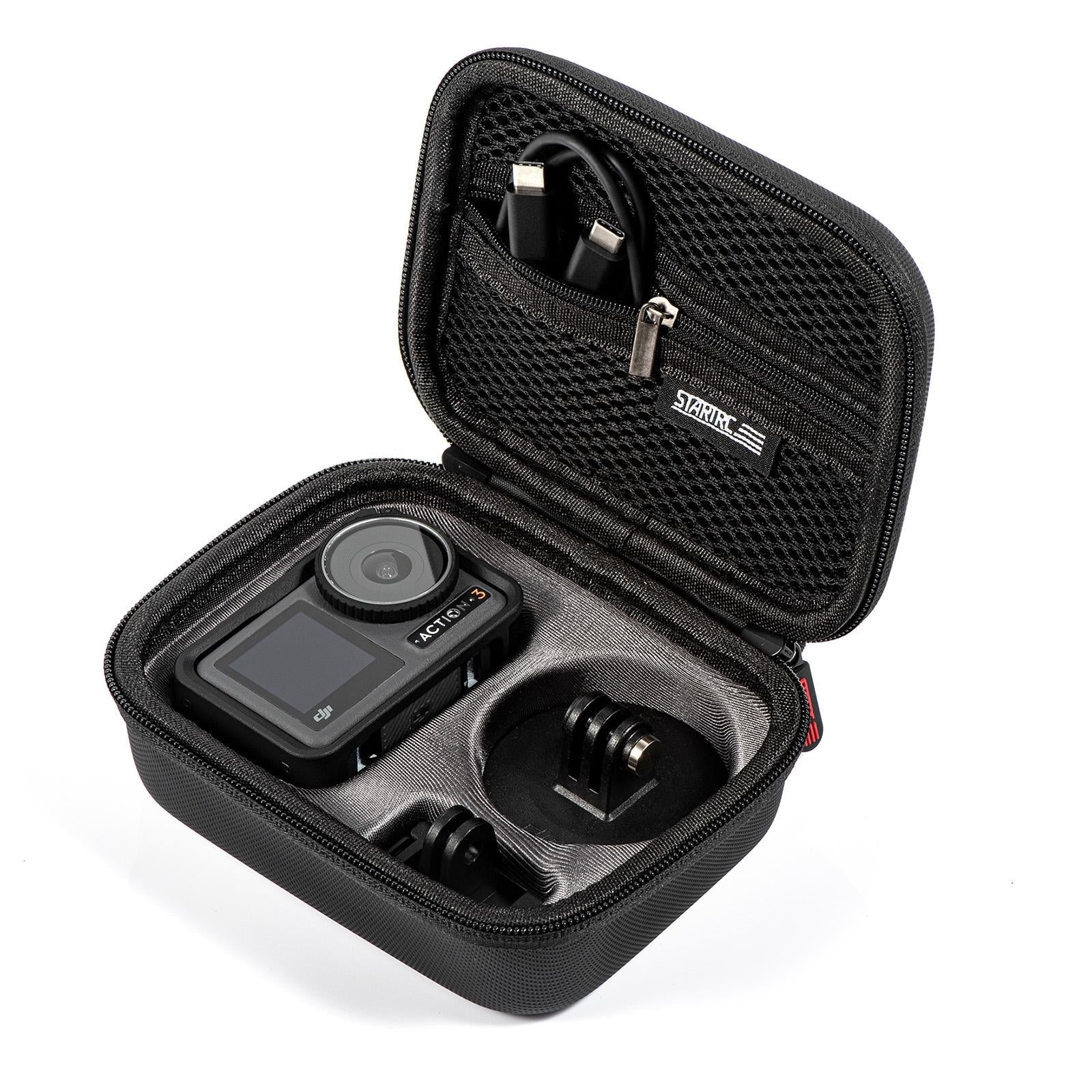NNEIDS Carry Case With Carabiner And Strap For Cameras