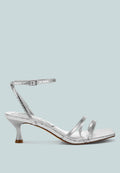 Deacon Faux Leather Strappy Sandals-0