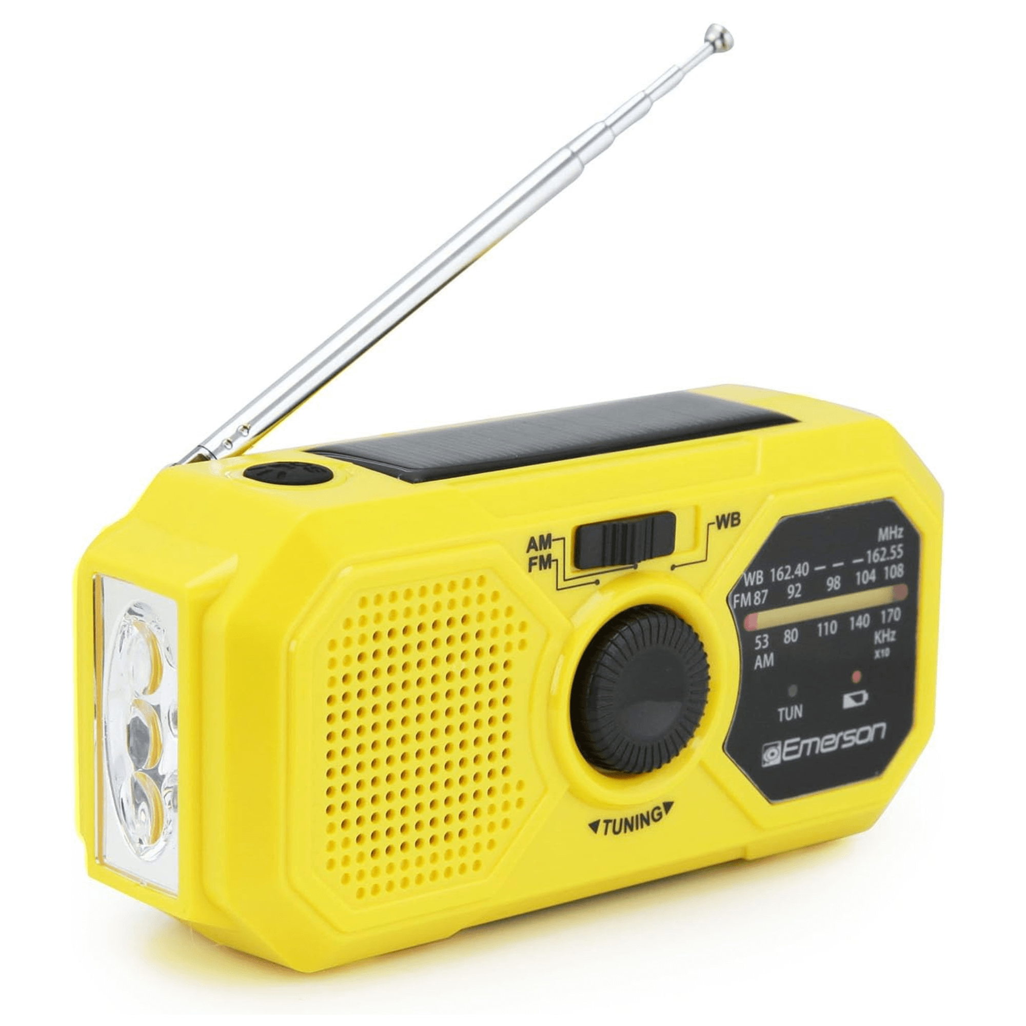 Emerson Emergency AM / FM Radio with Weather Band / Flashlight / Power Bank-4