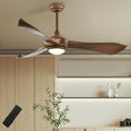 52 Inch Ceiling Fan with Light Reversible DC Motor-0