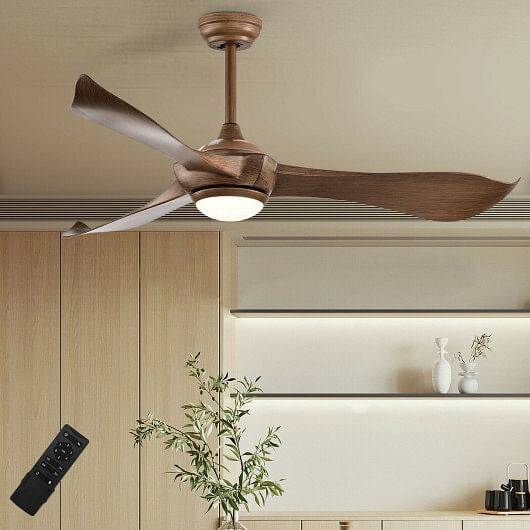 52 Inch Ceiling Fan with Light Reversible DC Motor-0