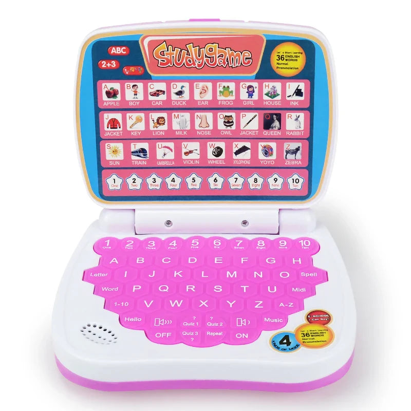 English Learning Laptop Toy