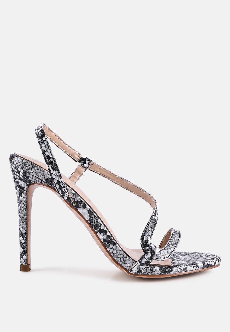 Epoque Heeled Strappy Slingback Sandals-0