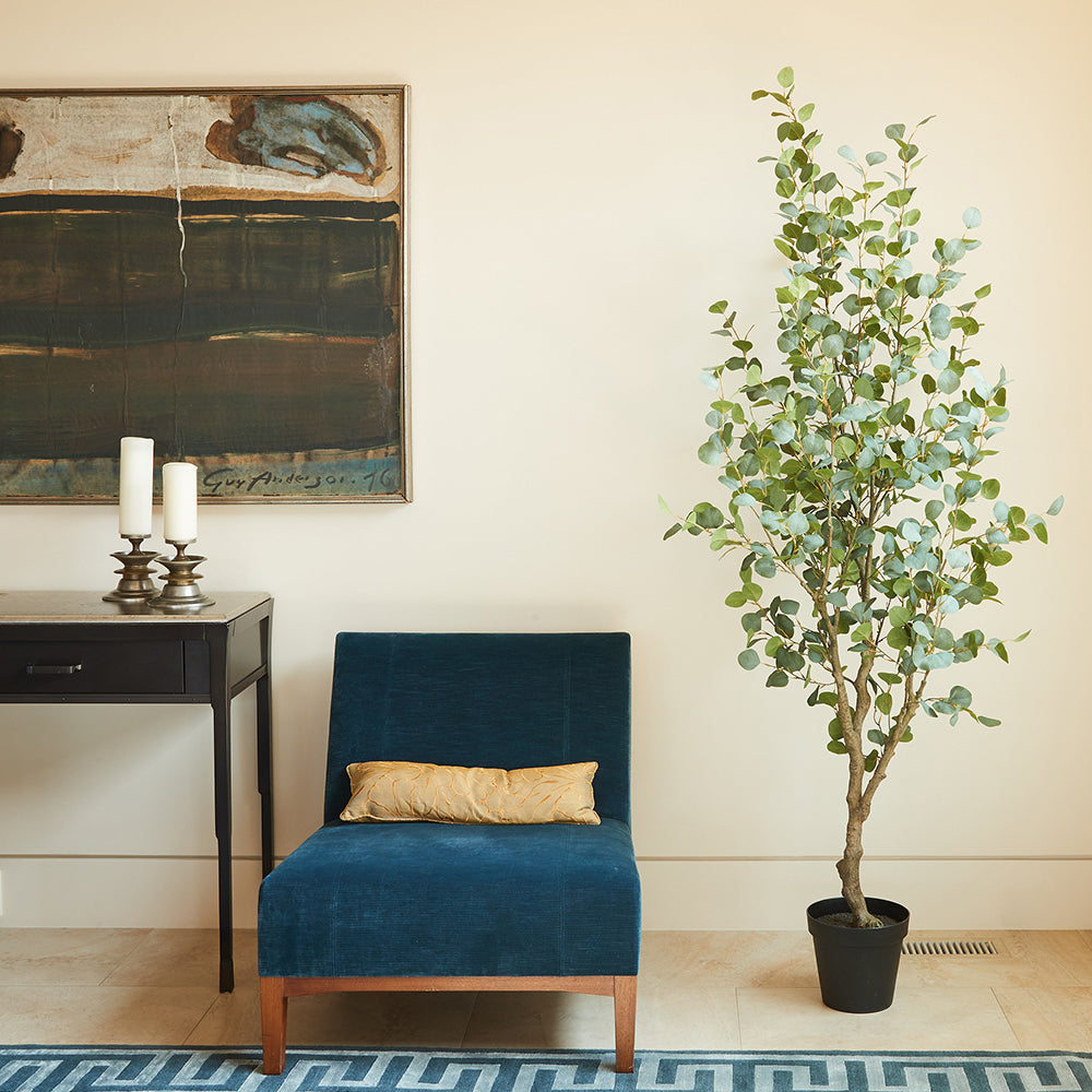 Artificial Eucalyptus Tree, 7'