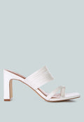 Follow Me Mid Block Heel Sandals-0