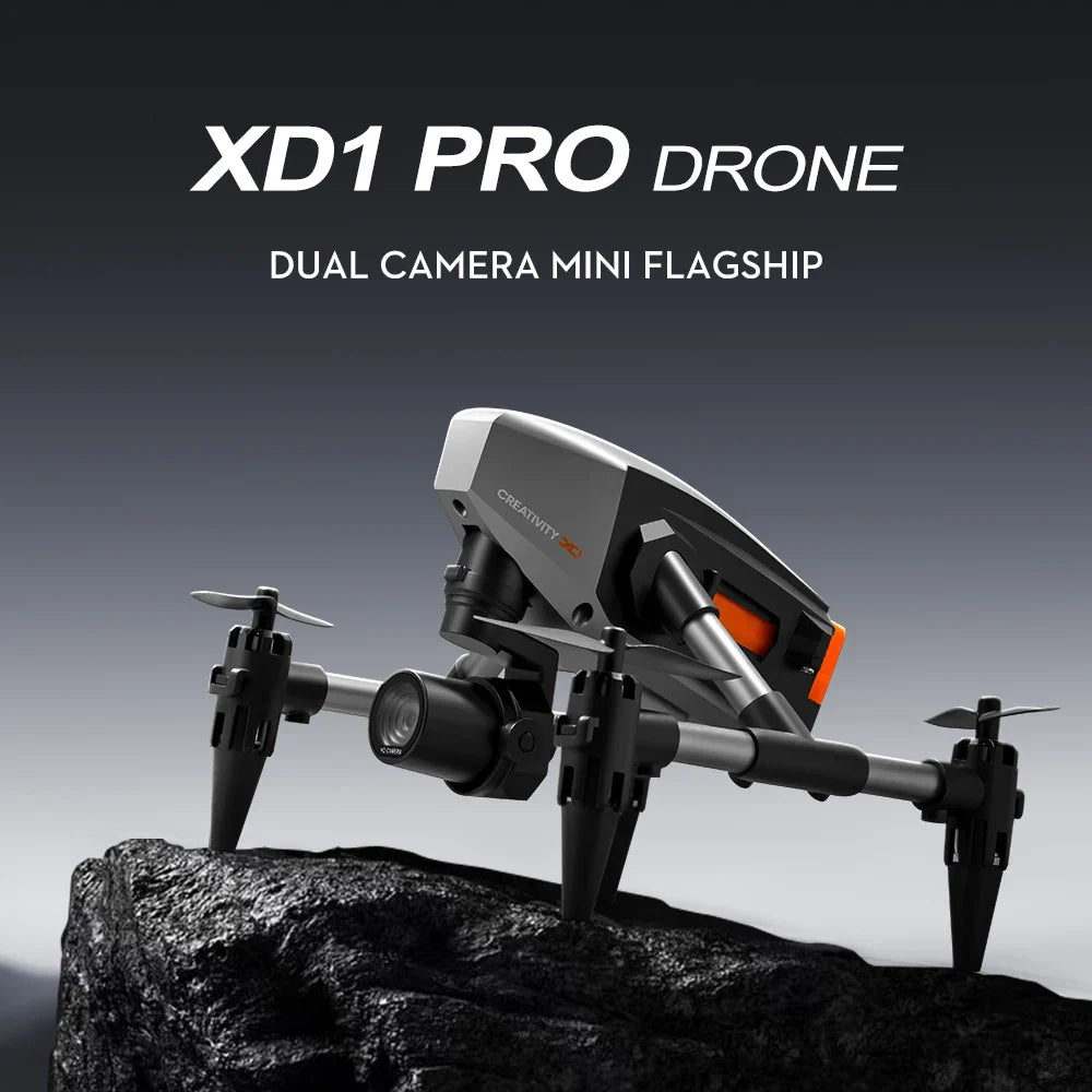 Foldable XD1 Mini Drone with Dual HD Cameras