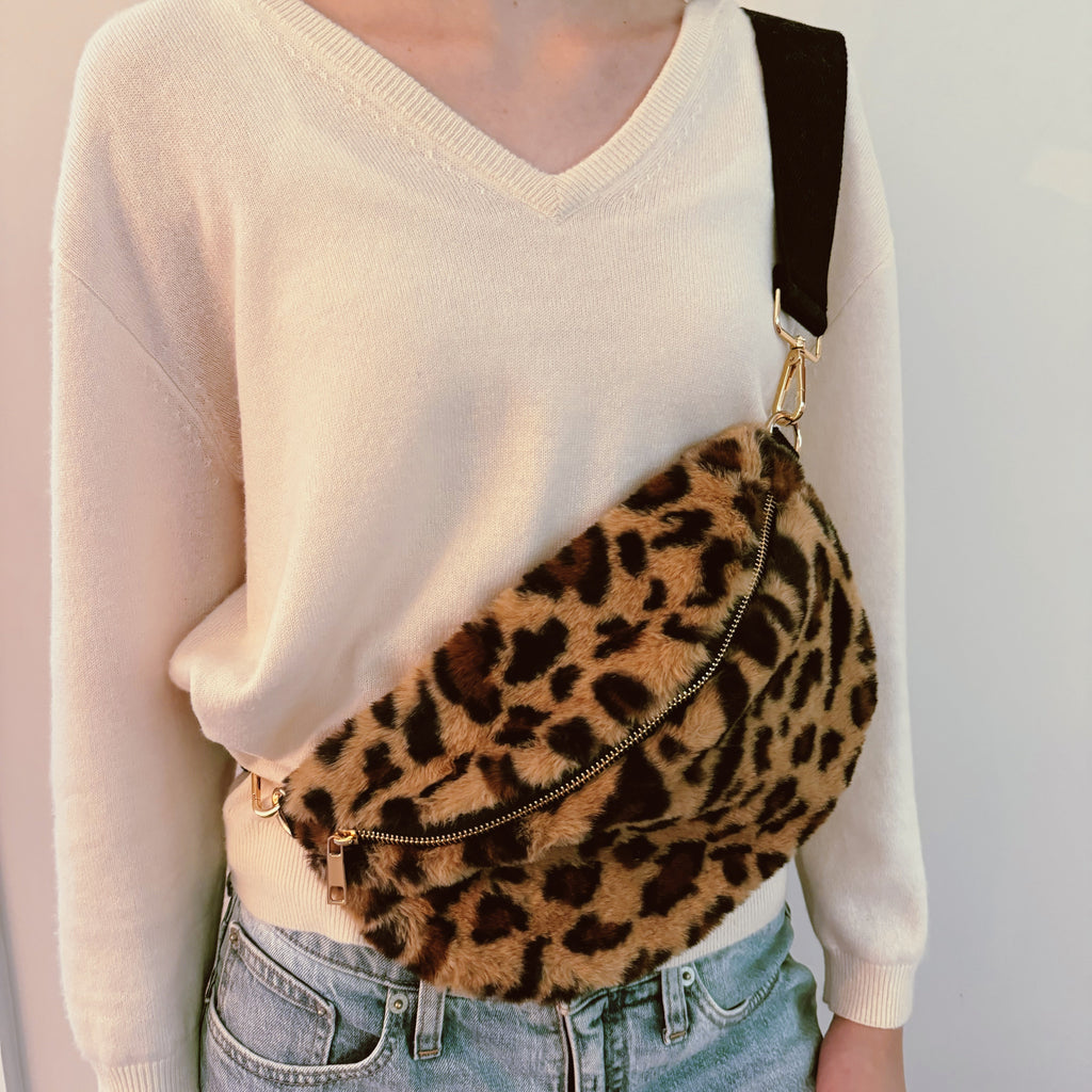 Butter Soft Furly Sling Bag-1