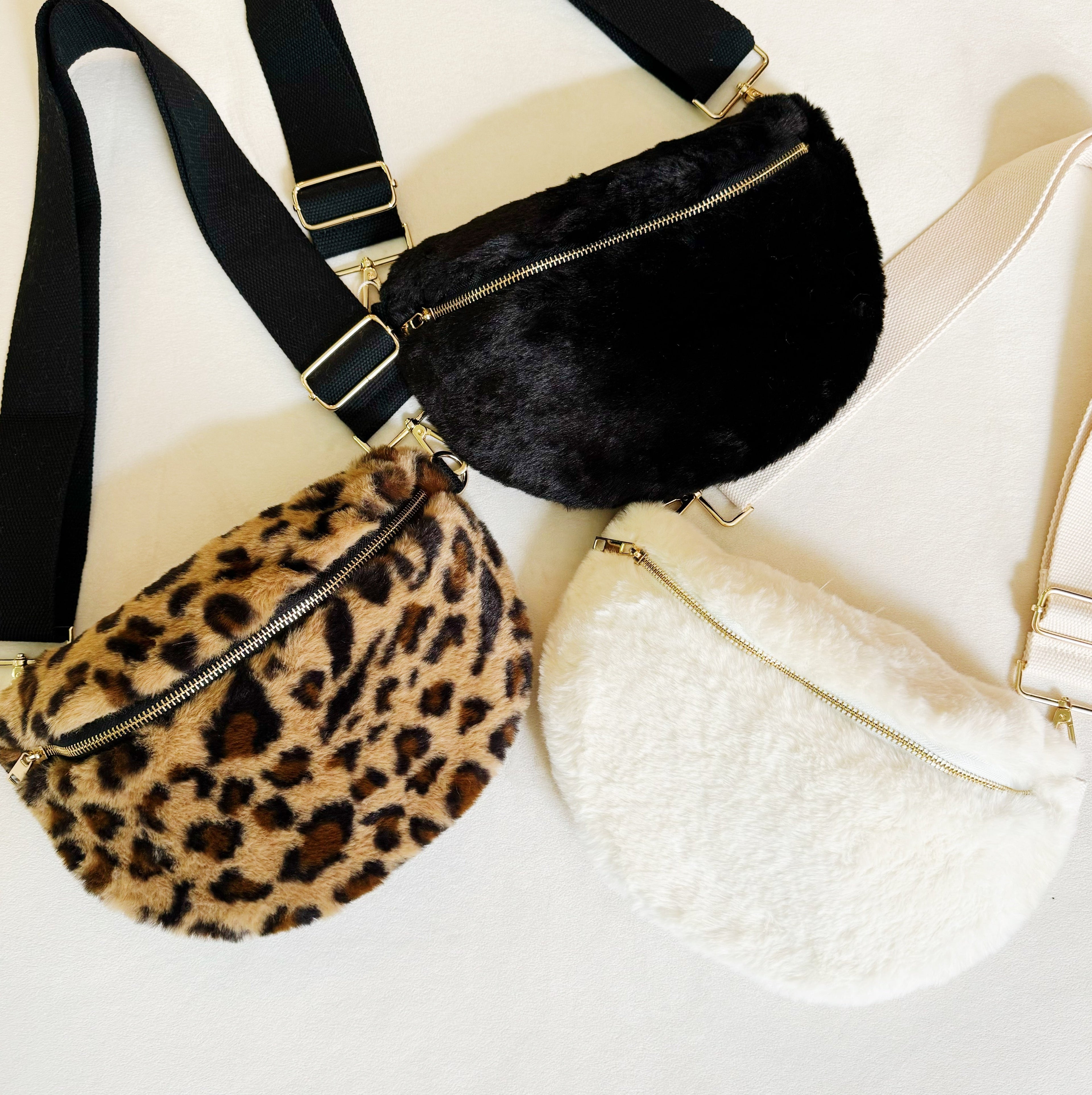 Butter Soft Furly Sling Bag-0