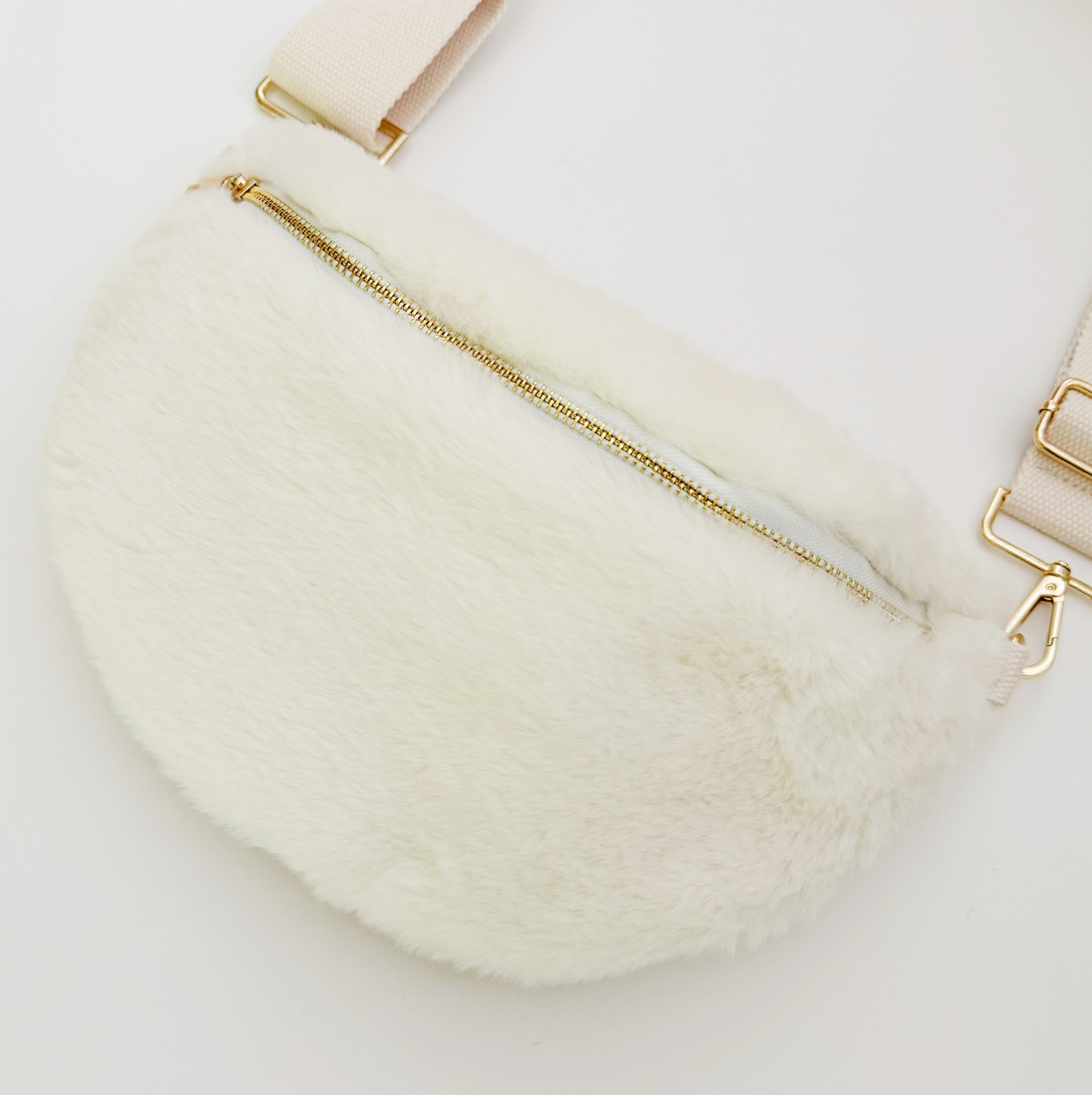 Butter Soft Furly Sling Bag-3