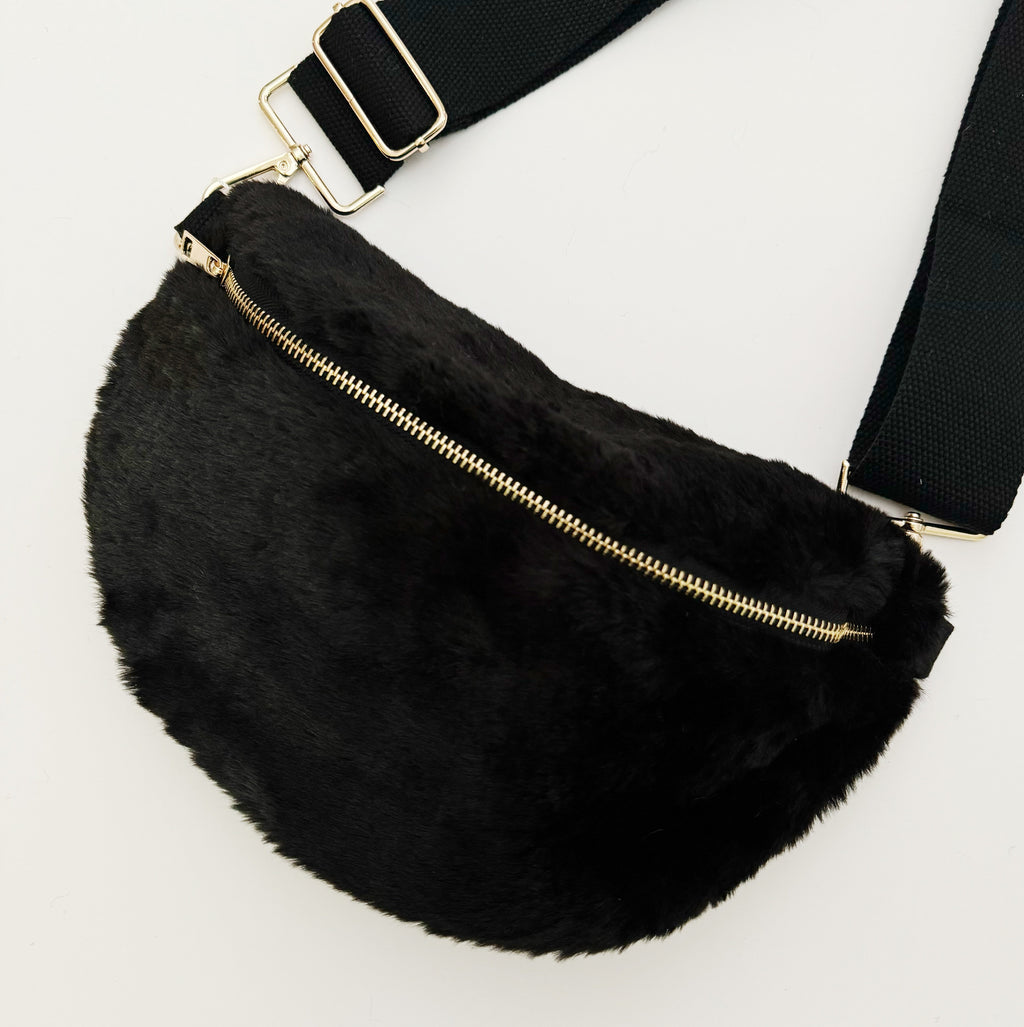 Butter Soft Furly Sling Bag-4
