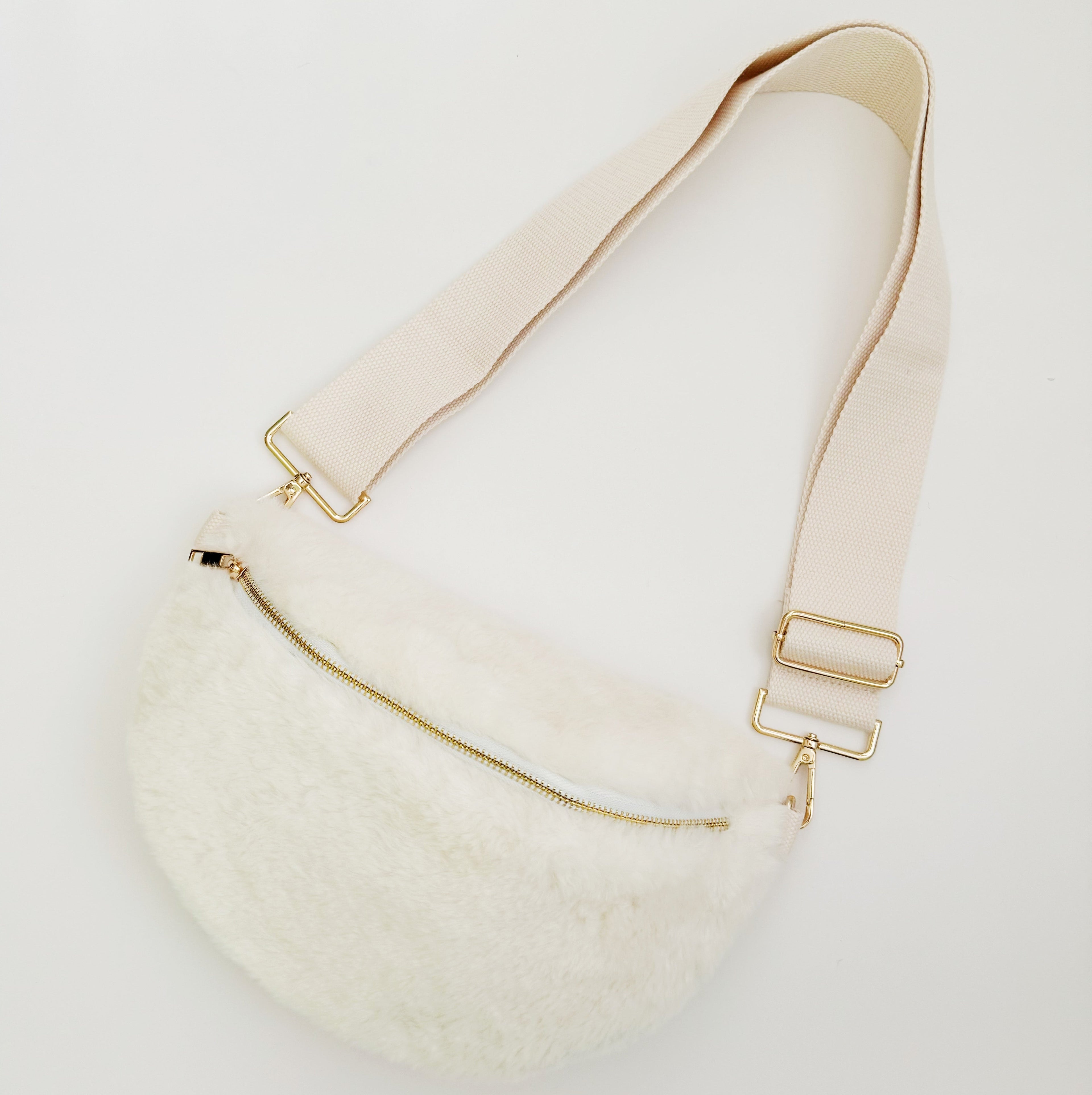 Butter Soft Furly Sling Bag-5
