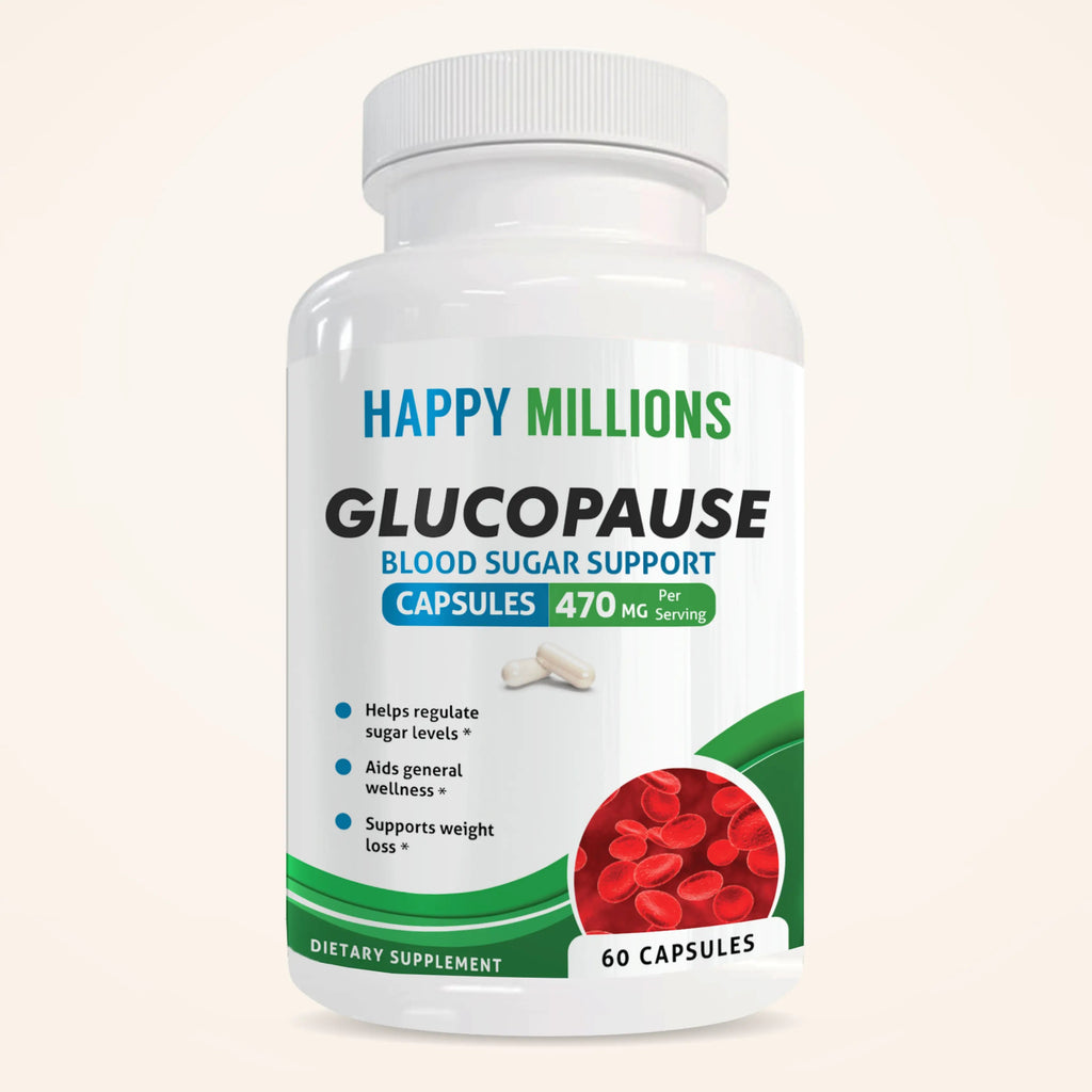 GLUCOPAUSE : Blood Sugar Support Supplement-0
