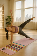 Red Tail Yoga Mat – 6mm Eco-Friendly, Non-Slip Cushion for All-Level Yogis-0