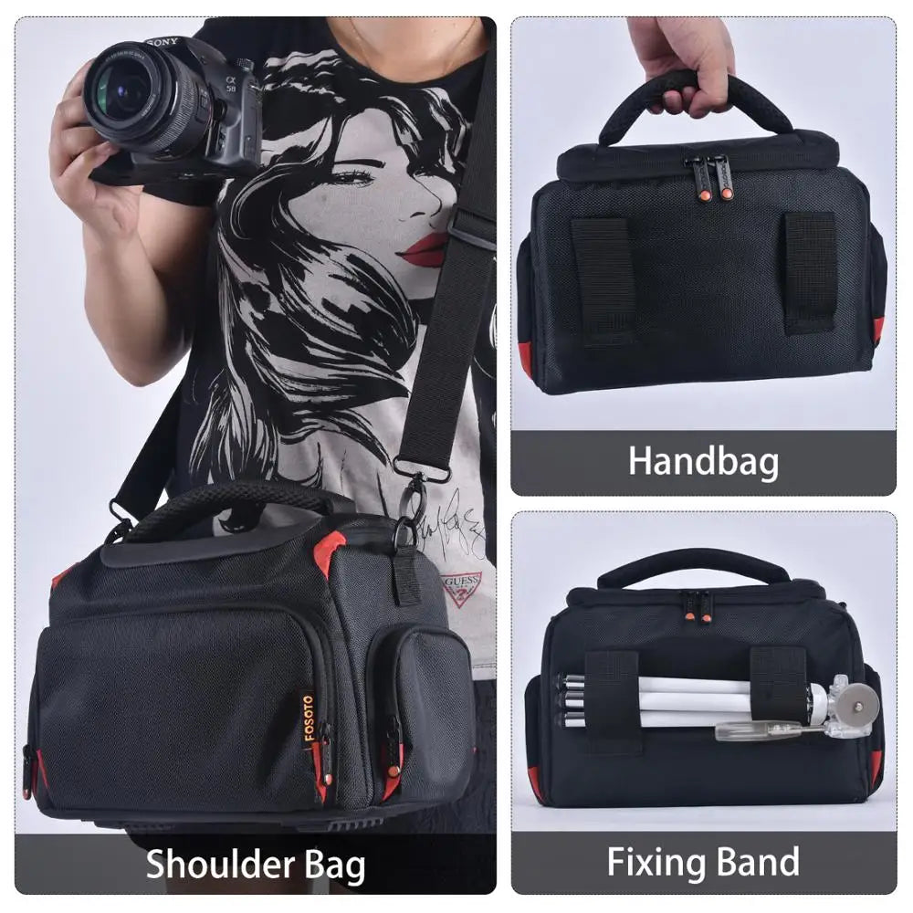 Digital Camera Shoulder Bag Dustproof Black