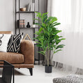 51 Inch 2-Pack Artificial Fiddle Leaf Fig Tree for Indoor and Outdoor-0