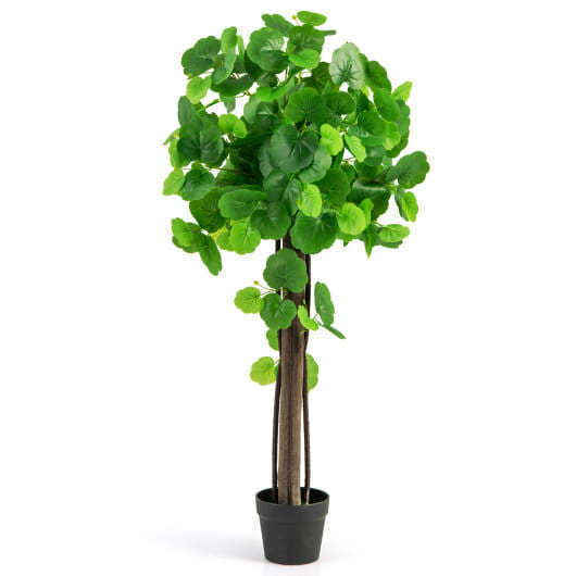 44 Inch Artificial Crabapple Tree with Adjustable Branches for Decor-4