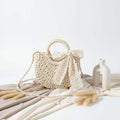 Hand woven crossbody bag for women Small Bag for Women-0