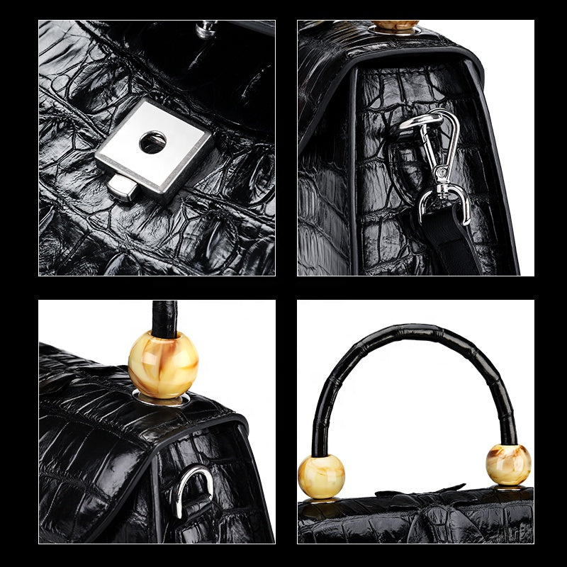 DON JOHN Crocodile Bags Luxury Handbag Women's-3
