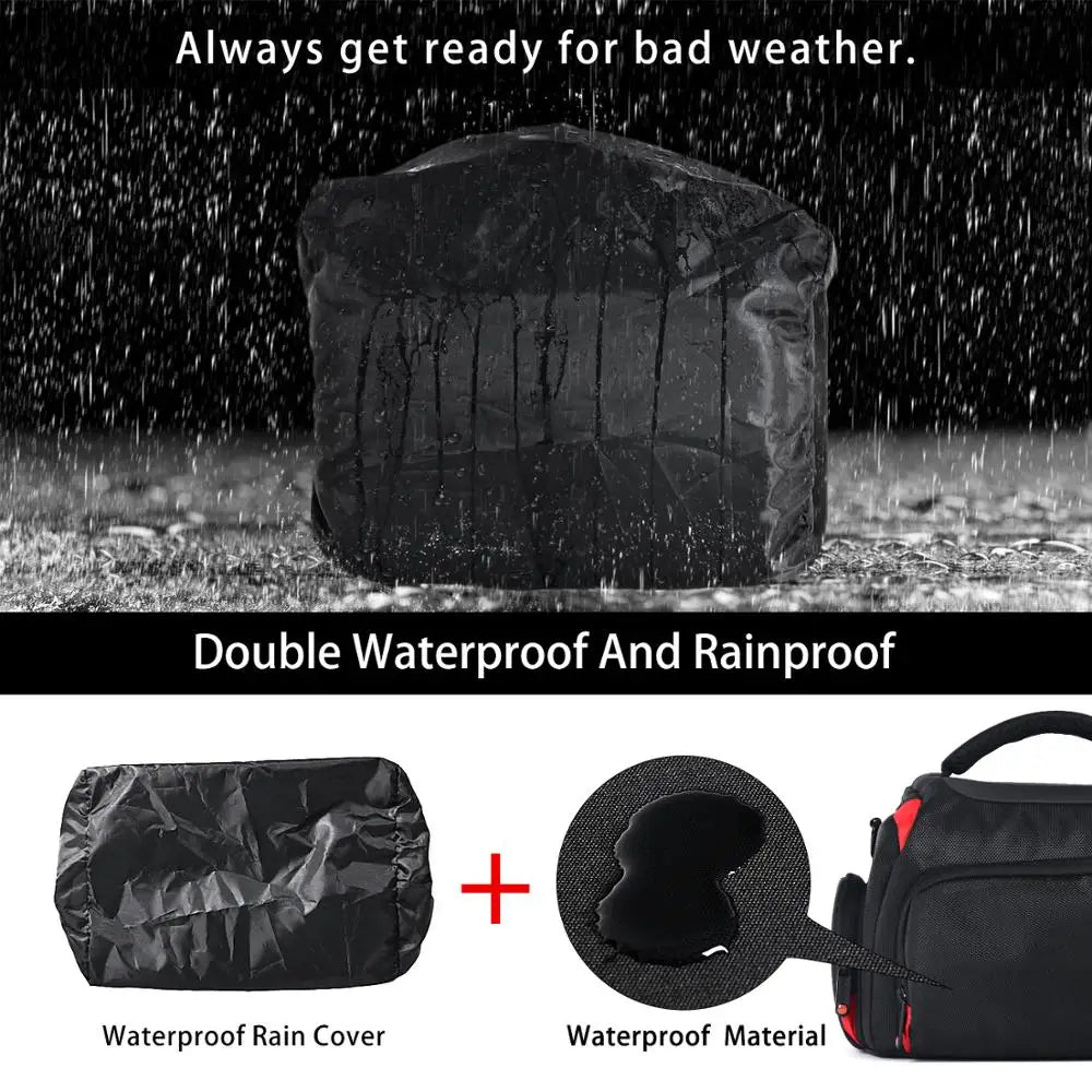 Digital Camera Shoulder Bag Dustproof Black