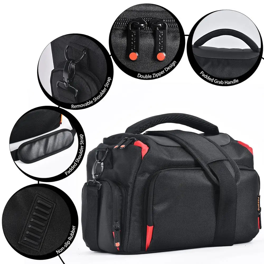 Digital Camera Shoulder Bag Dustproof Black
