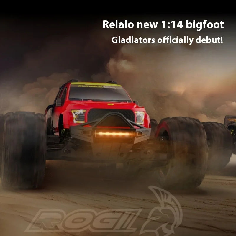 High-Speed 1/14 Rarello Gladiator RC Car - Off-Road Fun