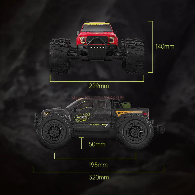 High-Speed 1/14 Rarello Gladiator RC Car - Off-Road Fun