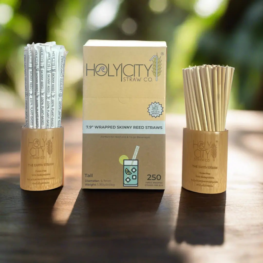 7.9" Wrapped Skinny Reed Straws-3