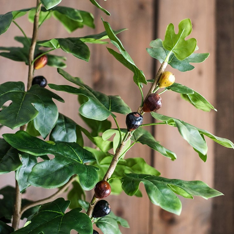 Artificial Silk Fig Tree In Pot-1