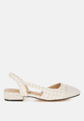 Karita Tweed Slingback Sandals-0