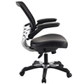 Modern Black Mesh Back Ergonomic Office Chair  with Flip-up Arms-0