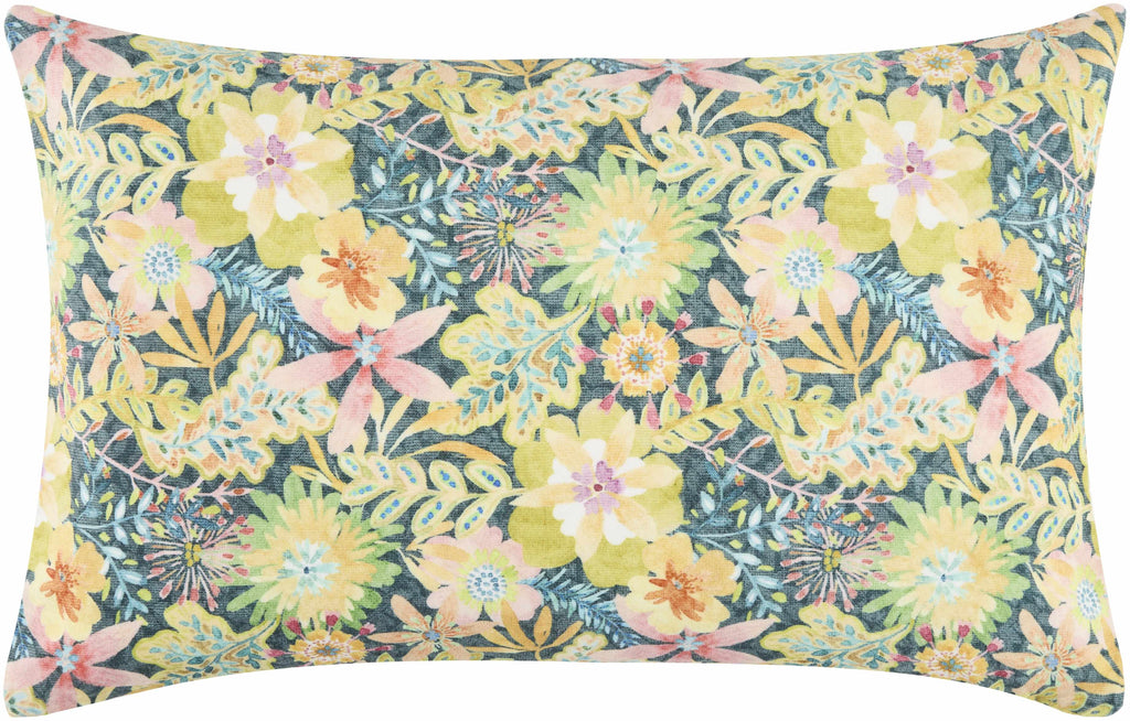 Amithi Light Yellow Throw Pillow-1