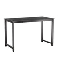 NNEDSZ Computer Desk Home Office Study Table Black 120CM