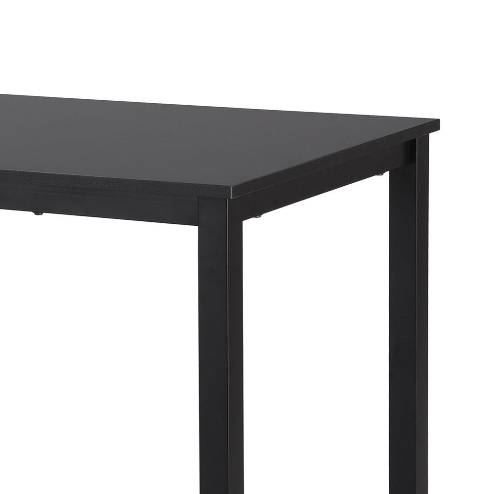 NNEDSZ Computer Desk Home Office Study Table Black 120CM