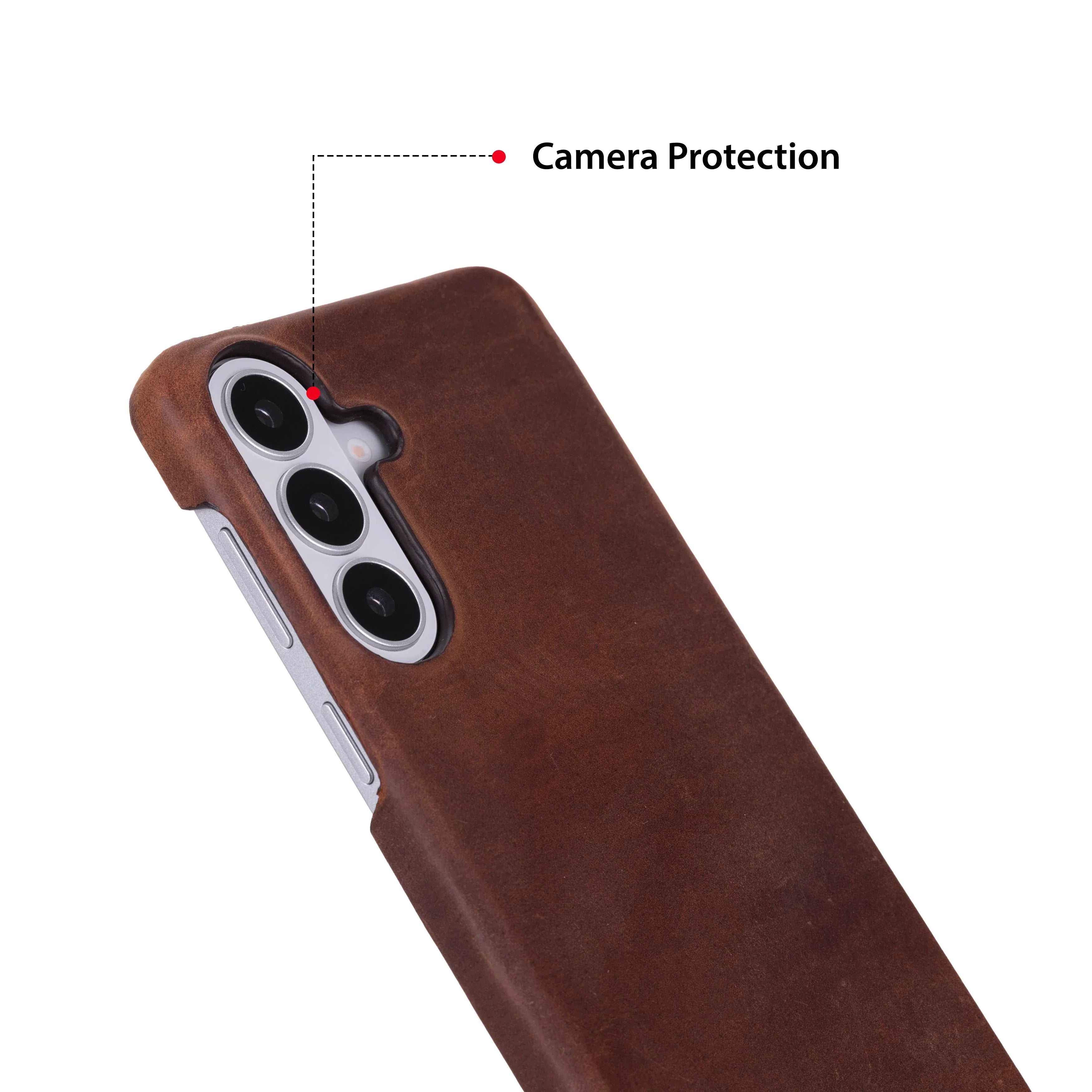 Marion Samsung Galaxy S26 Plus Leather Case – Genuine Leather Slim Cover-2