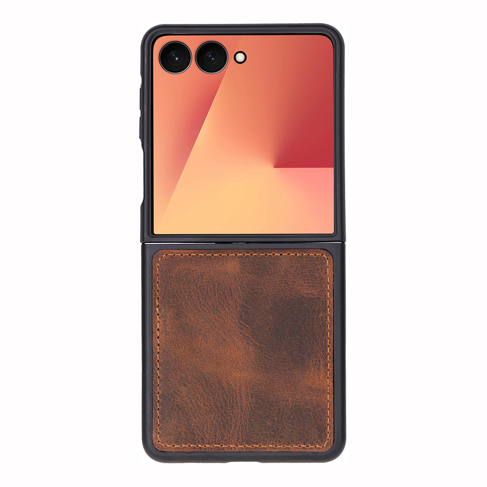Miami Galaxy Z Flip 7 Leather Case | Slim Genuine Leather-0