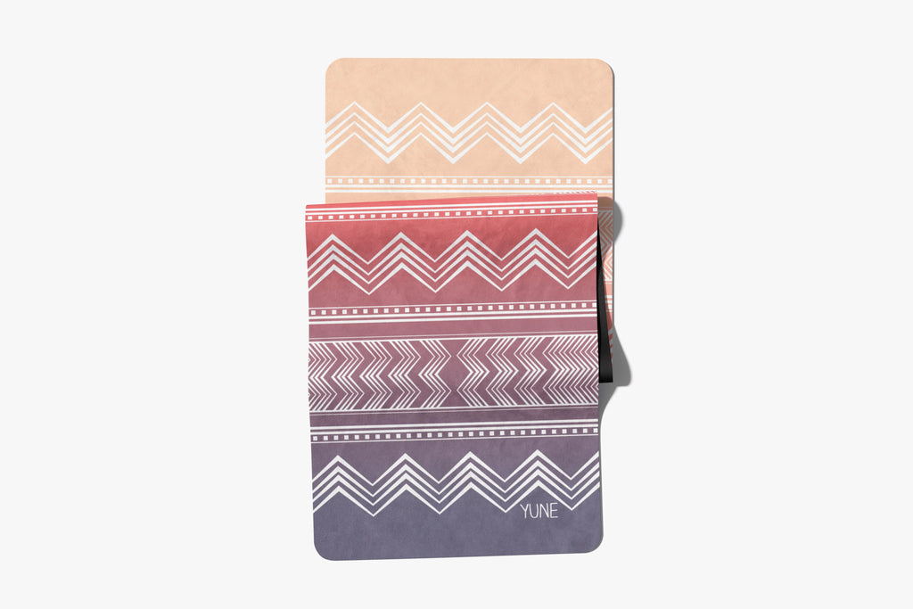 Yoga Mat | 6mm Thick | Pink | Non-Slip | Eco Friendly | Yune Yoga | Cassady-2
