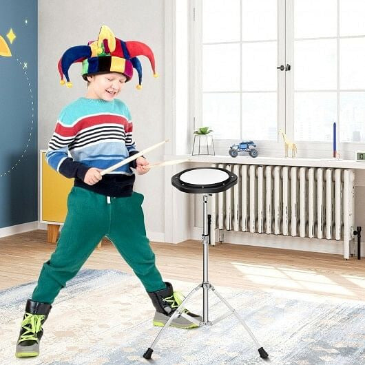 32 Note Glockenspiel Xylophone Percussion Bell Kit with Adjustable Stand-3