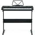 61-Key Electronic Keyboard Piano Starter Set with Stand Bench and Headphones-0