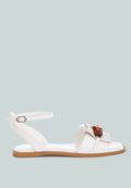 Morgine Beaded Flat Sandals-0