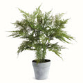 Artificial Fern Drop In 21"-0