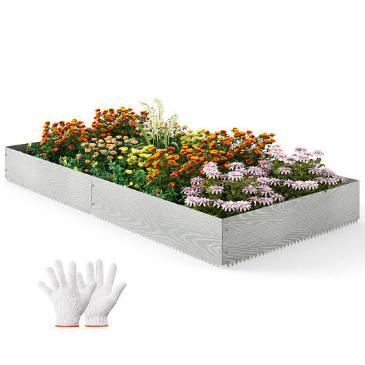 6-Pack 20 FT Galvanized Metal Landscape Edging for Lawn(Patented)-4