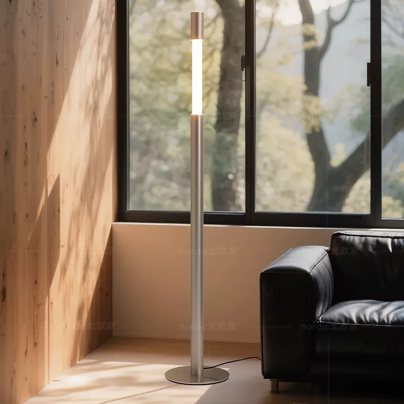 Minimalist Aluminum Telescopic Floor Lamp 53‘’H-4
