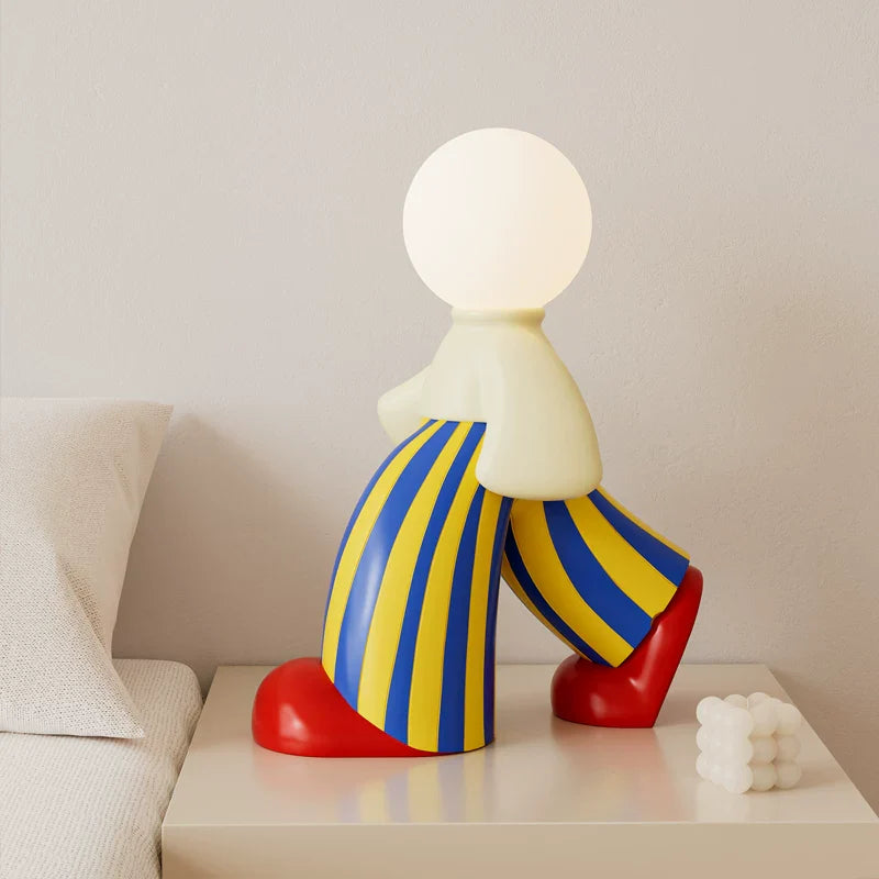 Marching Moon Table Lamp Pop Art Sculpture Table Decor-3