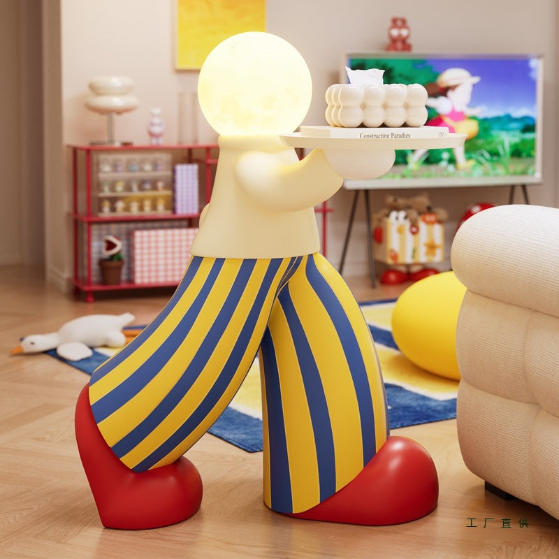 Doll-Themed Side Table | Rechargeable Floor Lamp-3