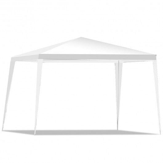 10 x 10 Feet Outdoor Wedding Canopy Tent for Backyard-5