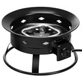 58 000BTU Firebowl Outdoor Portable Propane Gas Fire Pit with Cover and Carry Kit-0