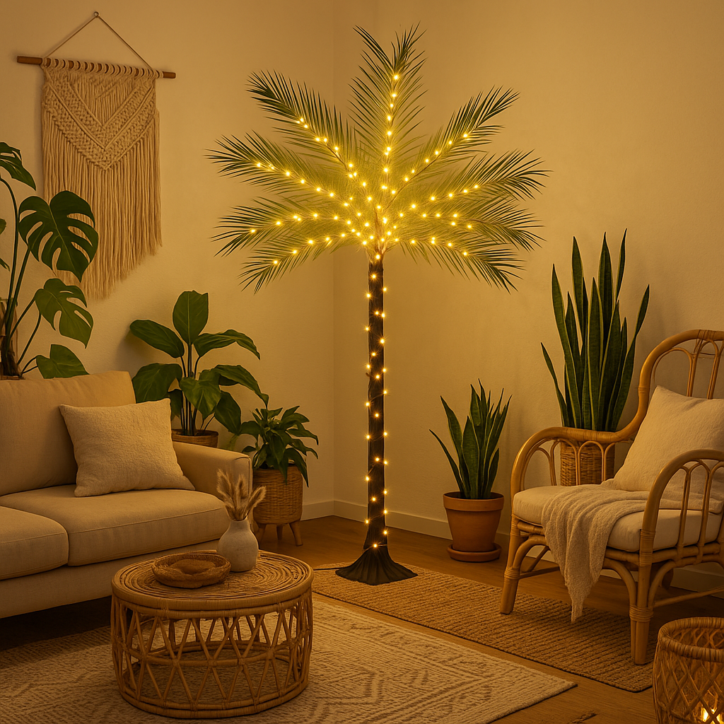 5.9ft Artificial Phoenix Palm Tree-1