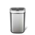 Stainless Steel 21-Gallon Kitchen Trash Can with Motion Sensor Lid-0