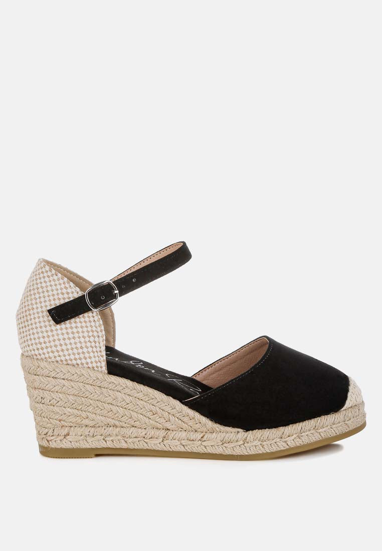Paryor Microfiber Espadrilles Sandals-5