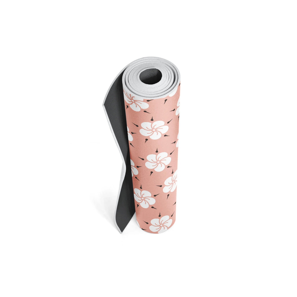 Kumiko Yoga Mat – 6mm Non-Slip, Eco-Friendly & Latex-Free (Tan)-4